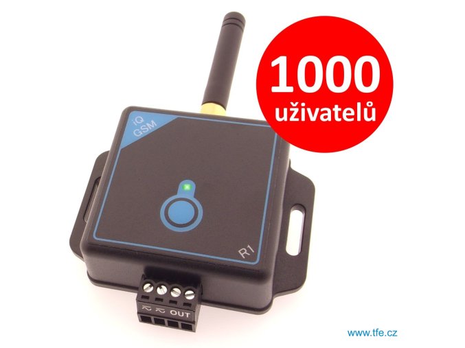 GSM klic iQGSMR1 1000 uzivatelu