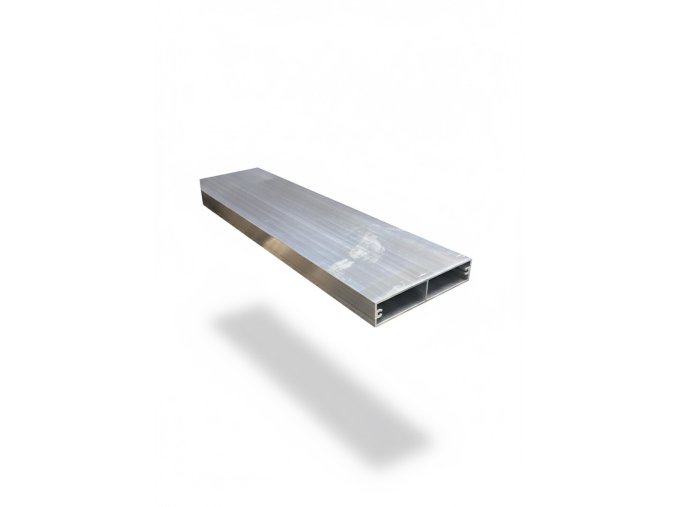 Hliníkový profil plaňka 100 rozměr 100X20X1,4 mm MILL FINISH-přírodní délka 6m material EN-AW-6063