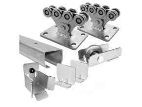 Sada Hörmann LINEA MATIC KIT ENZO SZ 02 4,5 m pro výrobu samonosné brány do 4,5m včetně pohonu Hörmann LineaMatic,dálkové ovládání , hřebeny V6