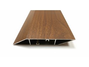 Hliníkový profil lamela zlosená 113 LAMELA W113/9101 ZLD-4500/rozměr 113x18 mm dekor imitace dřeva zlatý dub, délka 4,5 m.Cena za kus