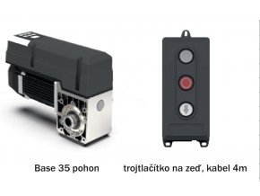 FMK BASE 35 STD-PB pohon pro sekční průmyslová vrata
