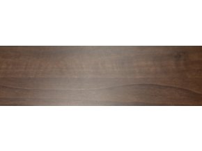 Hliníkový profil plaňka 120 dekor tmavy dub rozměr 120 x20x1,2 mm délka 4,5 m Cena za kus