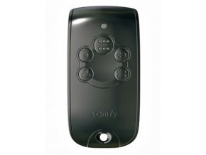 Somfy Keytis 4  RTS 4 -kanálový 433,42 Mhz dálkový ovladač pro pohon Somfy (Barva černá matná)