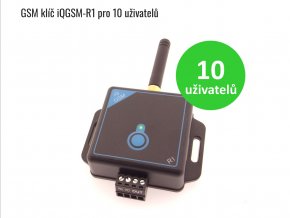 GSM klíč iQGSM-R1 Ovládání garážových vrat a vjezdových bran mobilem.. Snadno, bezplatně. Jednoduchá a rychlá montáž, až 10 uživatelů, SIM karta v ceně