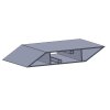 Hliníkový profil lamela 113 zkosená 113x18 mm typ W113/770676-4750 RAL 7016/ antracit délka 4,75m