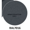 Hliníkový profil UT profil 20,5x22x6000 mm,barva Ral 7016 antracit délka 6 m. Cena za kus