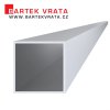 Hliníkový profil sloup 100x100x4 přírodní hliník  délka 6 mm