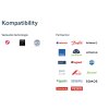 SOMFY Ixengo L 24V 3S io KS sada +TaHoma Switch ovládání telefonem sada pro ovládání telefonem pohon pro 2-křídlovou bránu