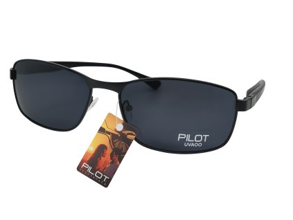 🕶️ PILOT UV400 – elegantní sluneční brýle s černým rámem