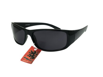 🕶️ Infusion UV400 – sportovní sluneční brýle s černým rámem