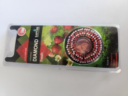 Sapphire Diamond Fresh – Strawberry Glade – osvěžovač vzduchu do auta (4,5 ml)