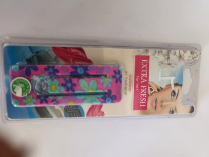 EXTRA FRESH for Her – květinový osvěžovač vzduchu s klipem do auta