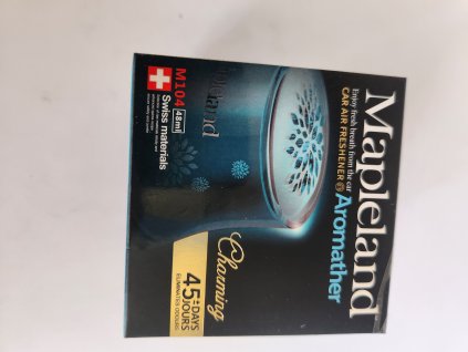 Mapleland Aromather M104 Charming – Osvěžovač vzduchu do auta (48 ml, Swiss materials)