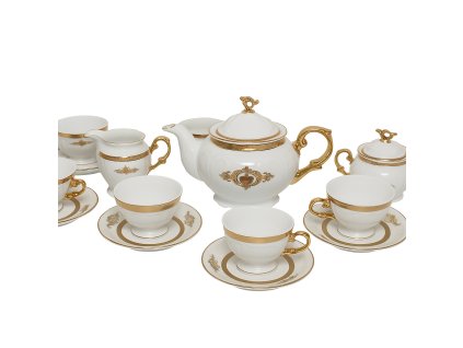 THUN  Porcelánová čajová souprava OMAR-vyrobená z kvalitního Karlovarského porcelánu.
