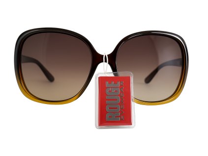 Stylové sluneční brýle Rouge Eyewear – elegantní hnědý gradient
