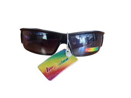 Sportovní sluneční brýle Fashion Eyewear – černý rám, UV400 ochrana