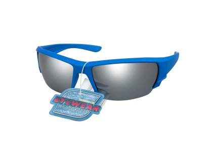 : 🔵 Sportovní brýle UV400 – modrý rám