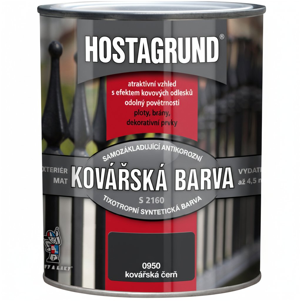 HOSTAGRUND kovářská barva S2160 černá