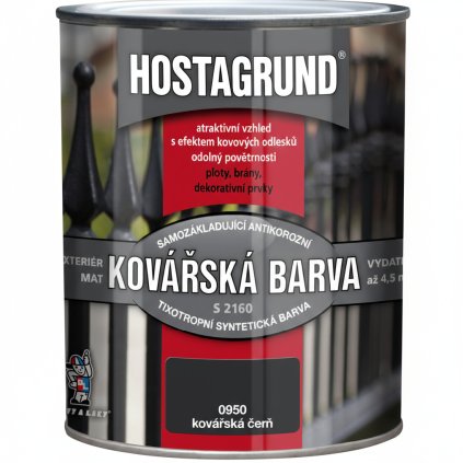 HOSTAGRUND kovářská barva S2160 černá