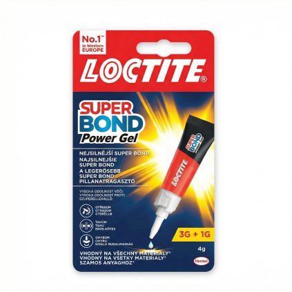 LOCTITE vteřinové lepidlo gel 4g