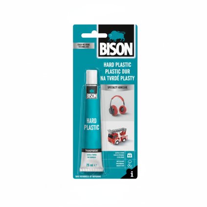 BISON lepidlo na tvrdé plasty 25ml