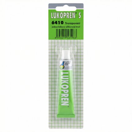 LUKOPREN s 6410 jednosložkový silikonový tmel bílý 25ml