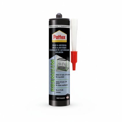 PATTEX silikon sklo a akvária 280ml