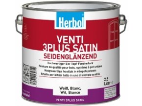 Herbol Venti 3Plus Satin bílý 0,75l