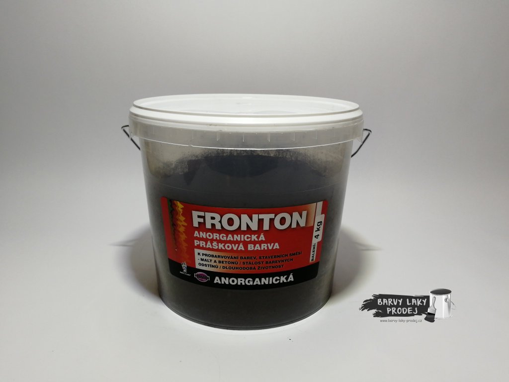 Fronton prášková barva 0199 černá spec.4kg