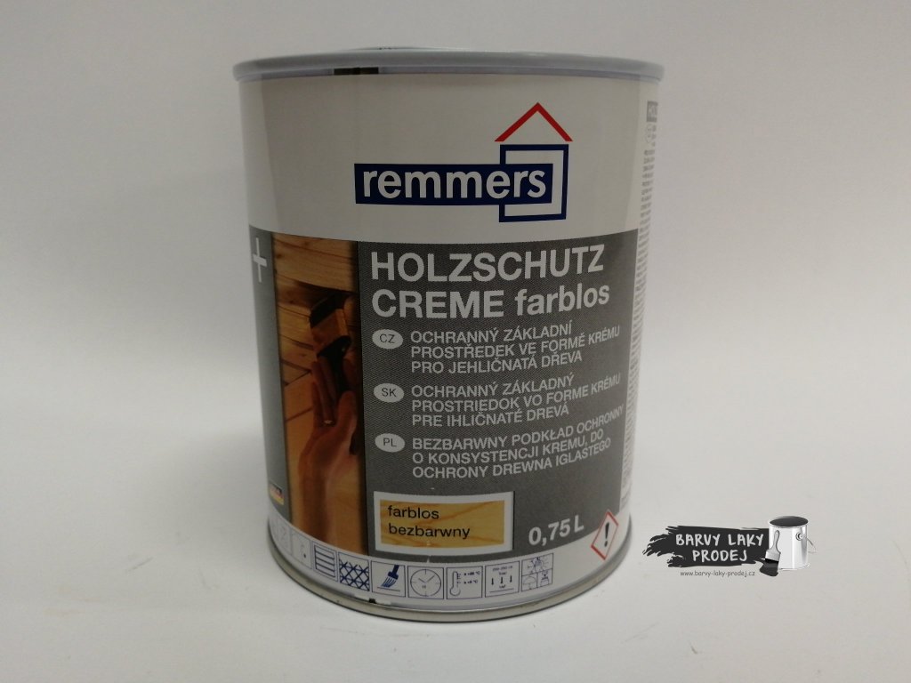 Remmers - Holzschutz-Creme 0,75L mahagon