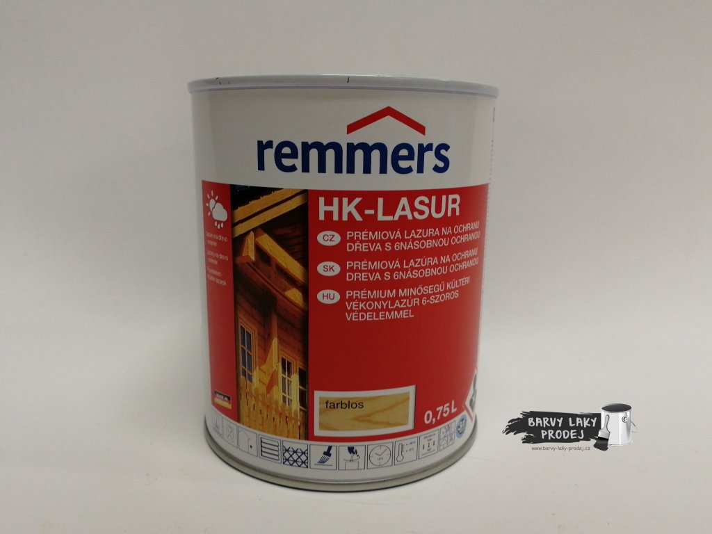 Remmers - HK Lasur 0,75L kaštan