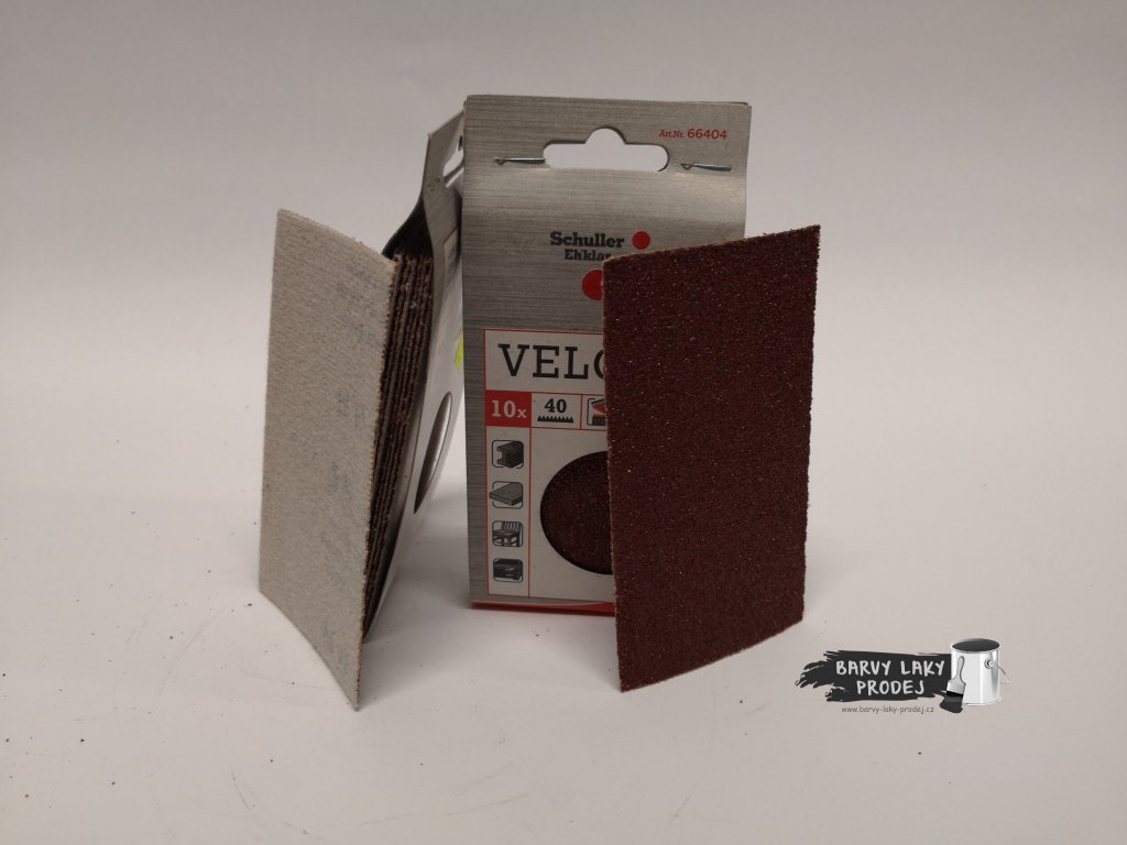 Brusný papír Velcro výsek 70x125mm (sada10ks) z120