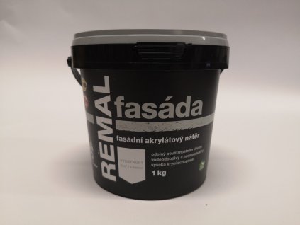 Fasádní barva REMAL Akryl  1kg bílá