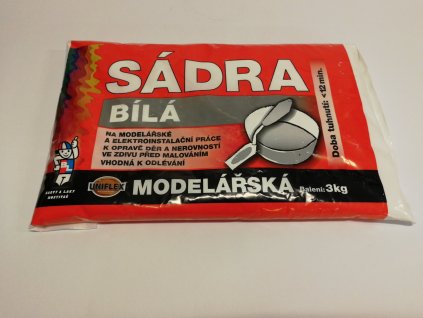 Sádra bílá  3kg