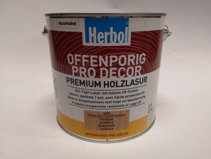 Herbol-Offenporig  pro-decor 2,5L kaštan