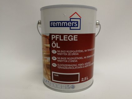 Remmers - Pflege Ol 2,5L teak -Top terasový  olej