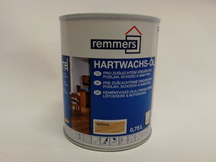 Remmers - Hartwachs Ol 0,75L dub rustikal                 Tvrdý voskový olej Premium