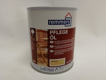 Remmers - Pflege Ol 0,75L rezavě hnědá -Top terasový  olej