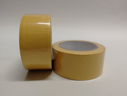Páska UV 50mm x 33m, PVC - žlutá