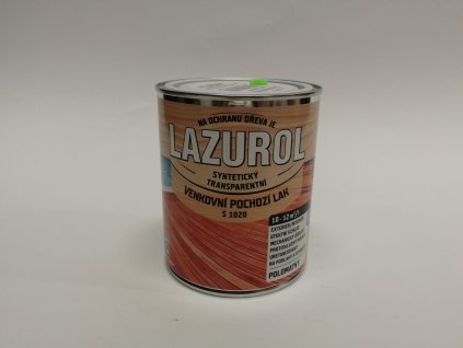 Lazurol venkovní pochozí lak 0,75L (S-1020)