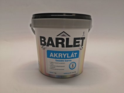 Fasádní barva Barlet Akryl/A bílá  1kg