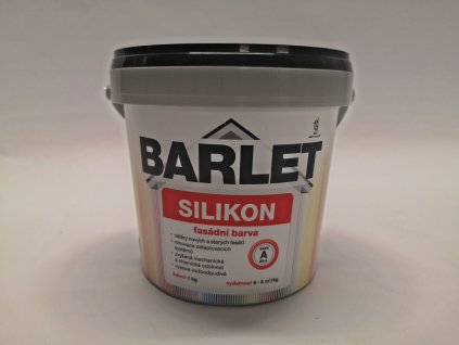 Fasádní barva Barlet Silikon/A bílá  1kg