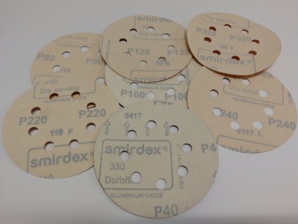 Smirkový disk VELCRO pr.125/z120,100,80,320 s otvory