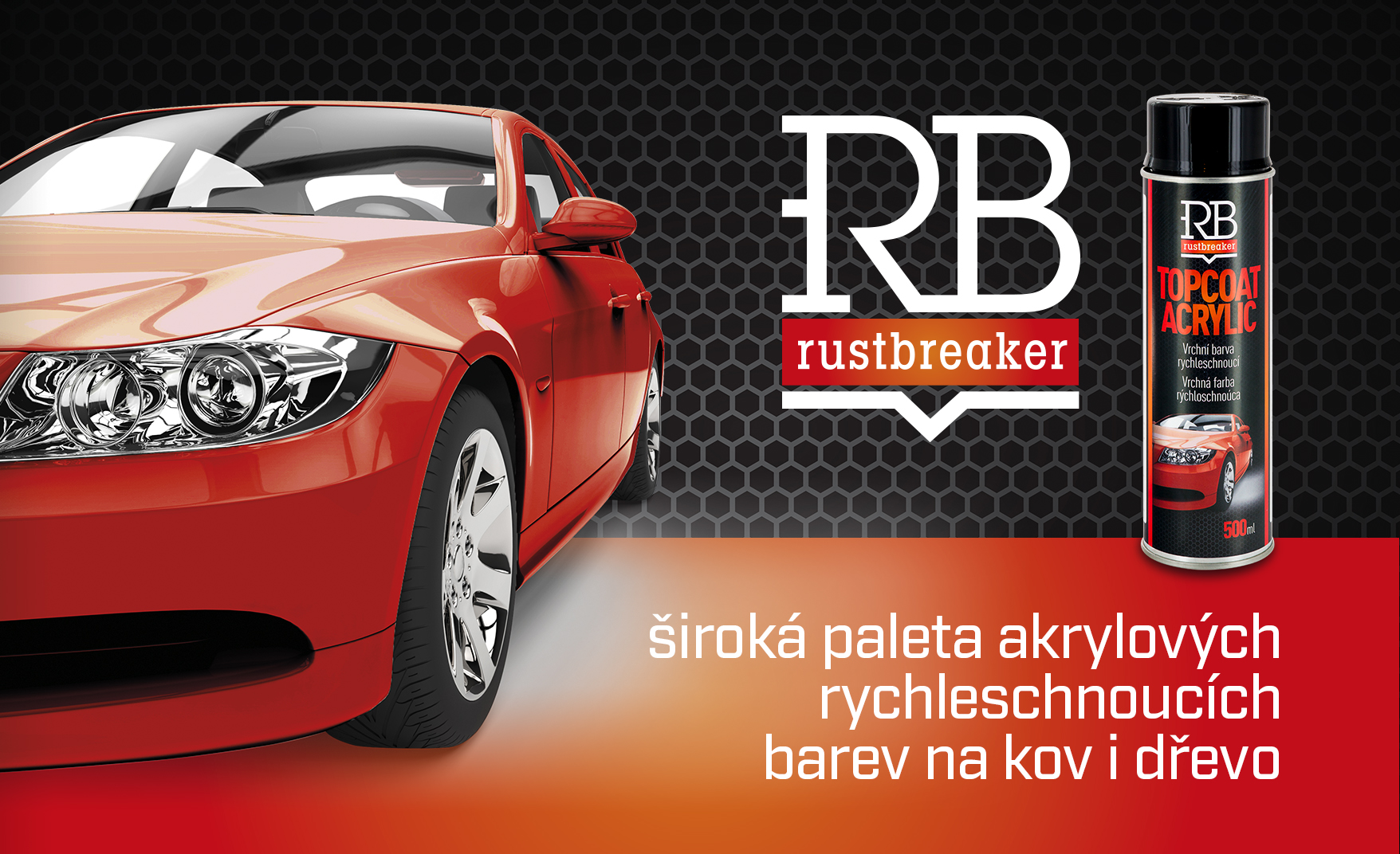 Rustbreaker akrylové barvy