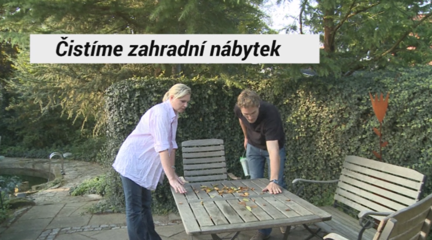 Videonávod na údržbu zahradního nábytku