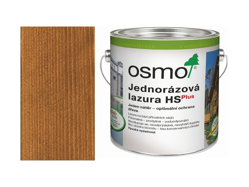 3146869 osmo jednorazova lazura hs plus 2 5l teak 9262