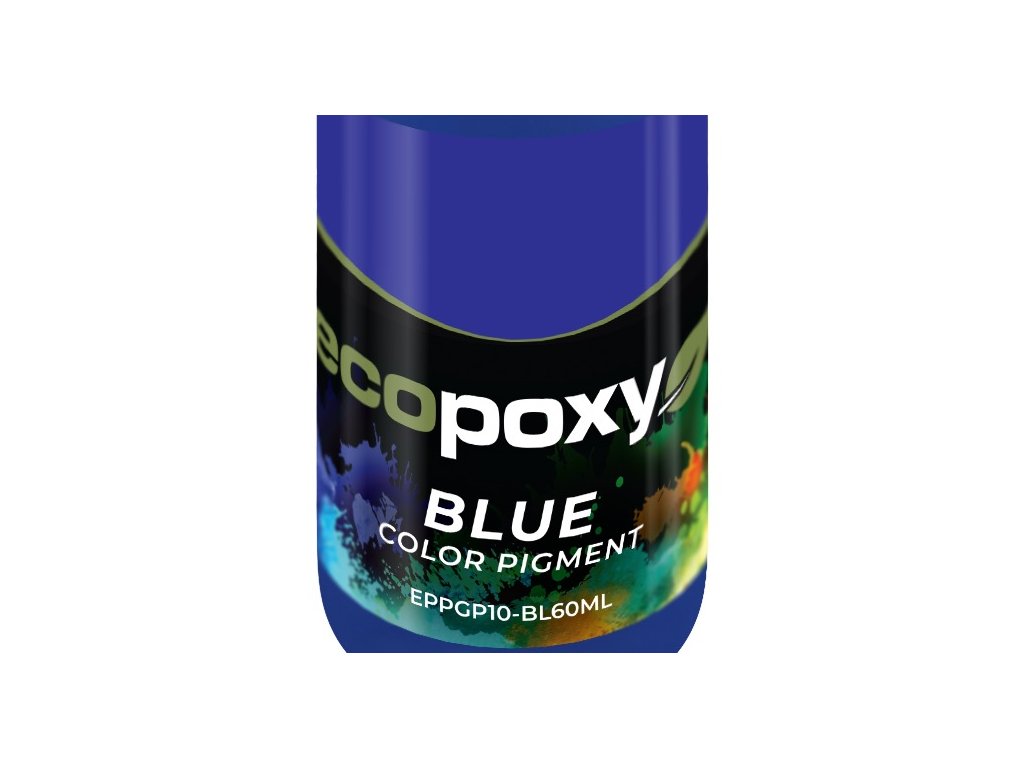 EcoPoxy (Barevné pigmenty do pryskyřice) 60ml Modrá - Barvy na dřevo.cz -  Specialista na nátěry dřeva