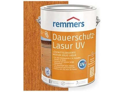 Remmers Dauerschutz Lasur UV (Dříve Langzeit Lasur) 2,5L teak-týkové dřevo 2251  + dárek dle vlastního výběru k objednávce