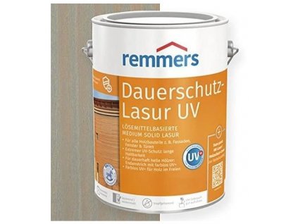 Remmers Dauerschutz Lasur UV (Dříve Langzeit Lasur) 2,5L silbergrau-stříbrná šedá 2257  + dárek dle vlastního výběru k objednávce