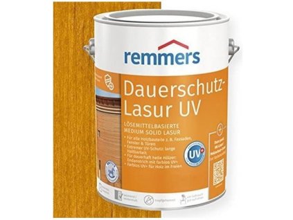 Remmers Dauerschutz Lasur UV (Dříve Langzeit Lasur) 20L eiche rustikal-rustikální dub 2263  + dárek v hodnotě až 200Kč k objednávce